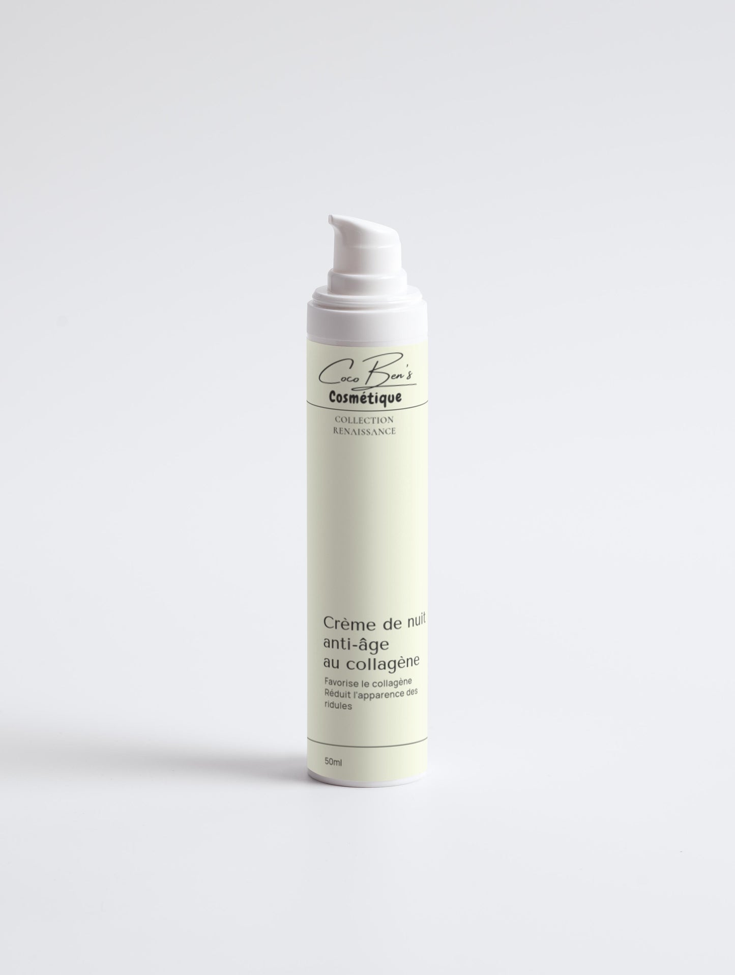 Crème de nuit anti-âge au collagène - 50 ml - Collection Renaissance