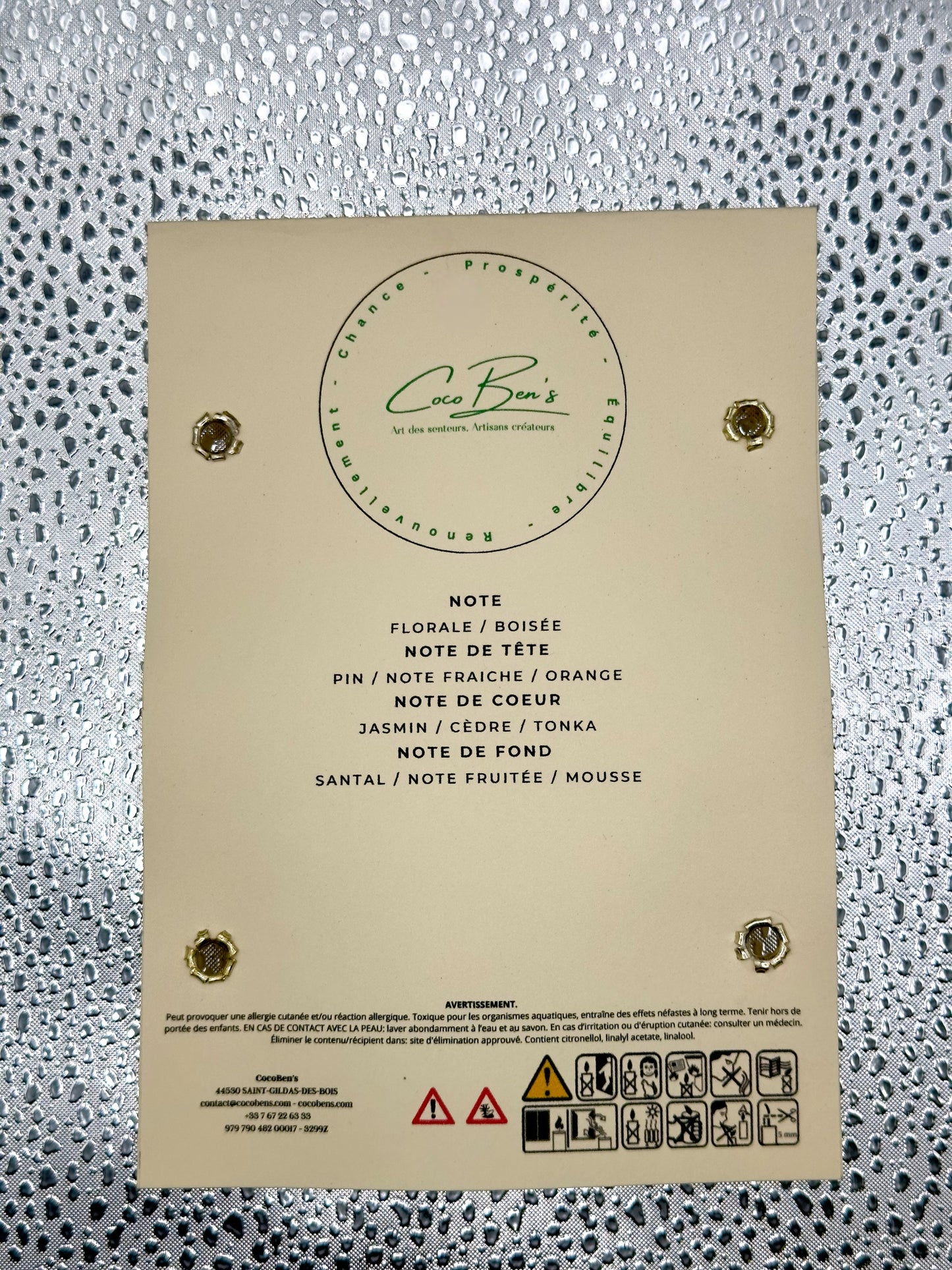 Fondant Lithothérapie - Aventurine - 40 G