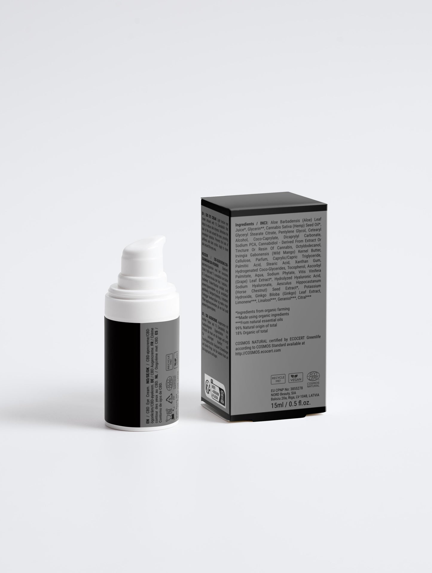 Crème apaisante pour les yeux Hommes - 15 ml - Collection Adonis
