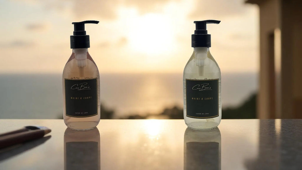 Duo de savon CocoBen's rose et plage