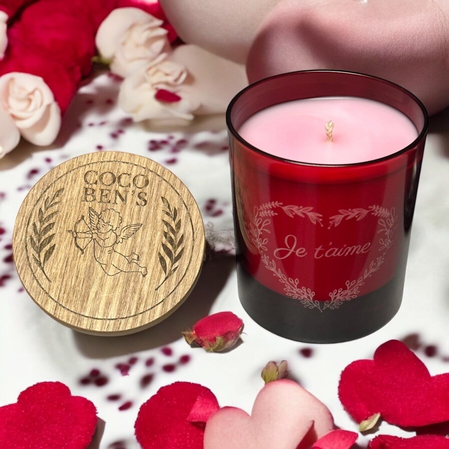 Bougie au parfum de Grasse - Cupidon - 300ml