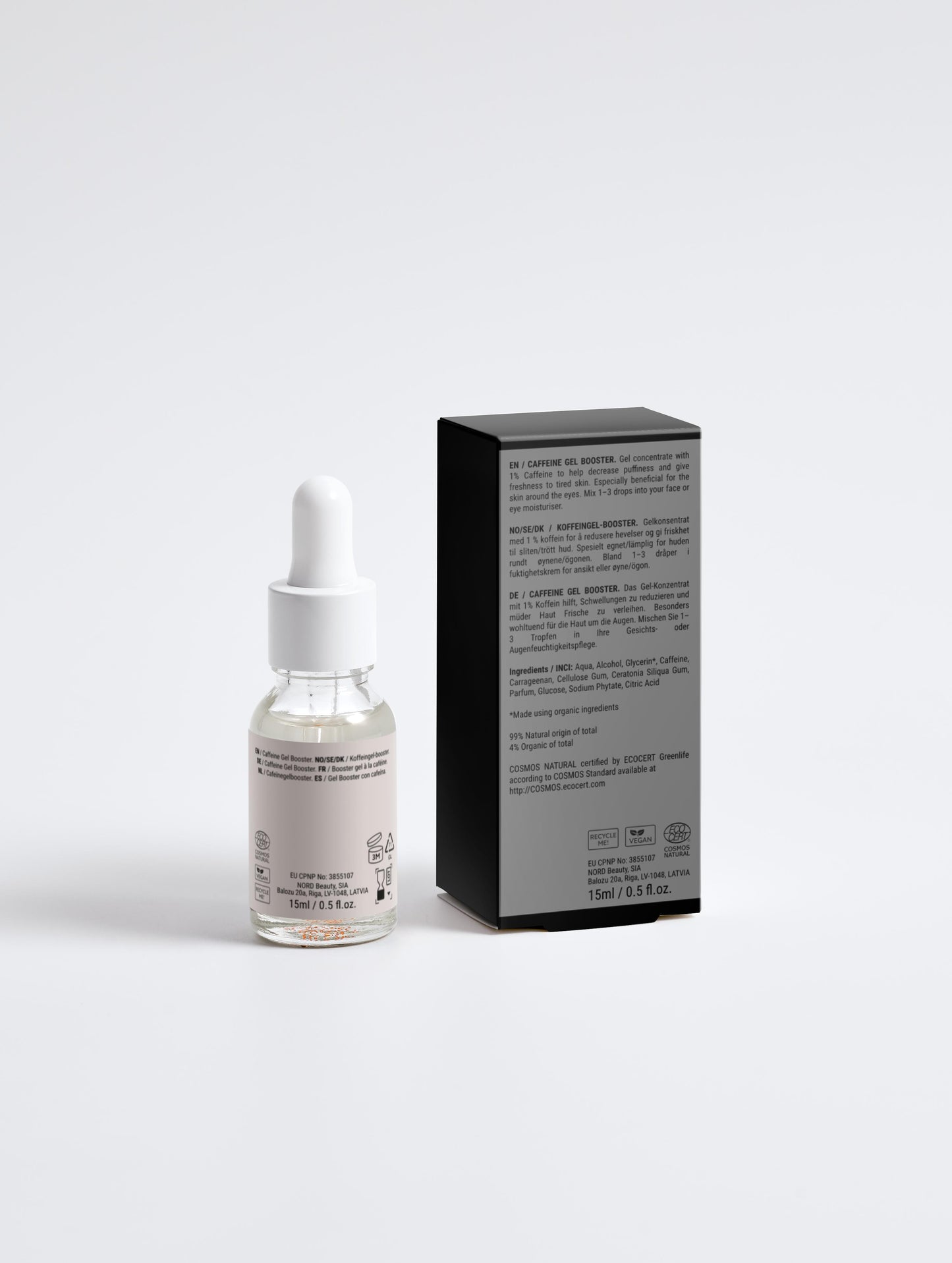 Gel Booster à la caféine - 15 ml - Collection Dynamis