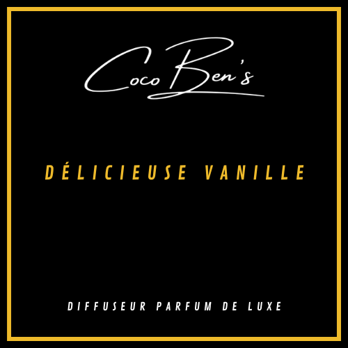 Diffuseur de parfum de Luxe - Délicieuse vanille - 100ml