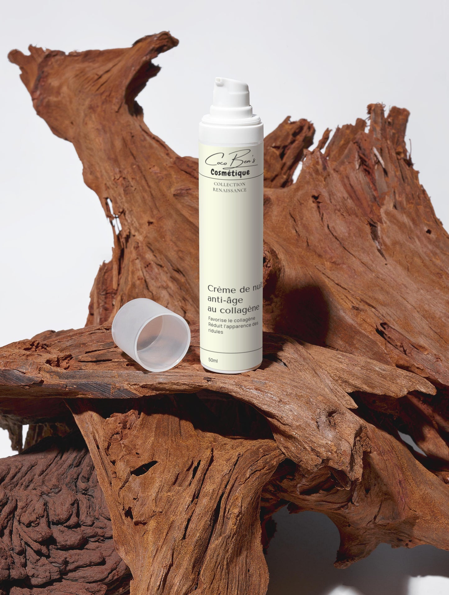 Crème de nuit anti-âge au collagène - 50 ml - Collection Renaissance