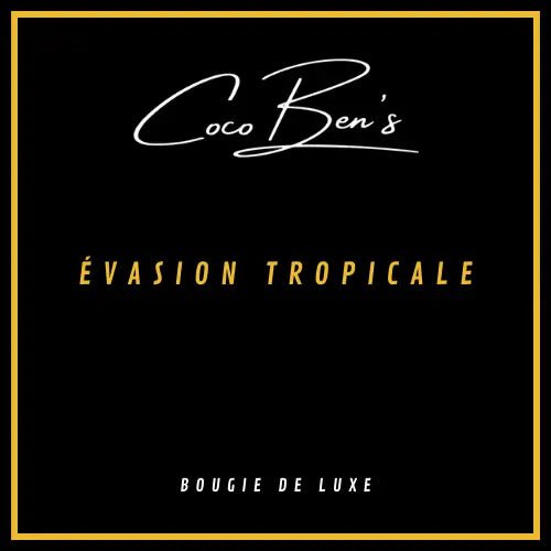 Bougie de Luxe - Évasion tropicale - 300ml - CocoBen's