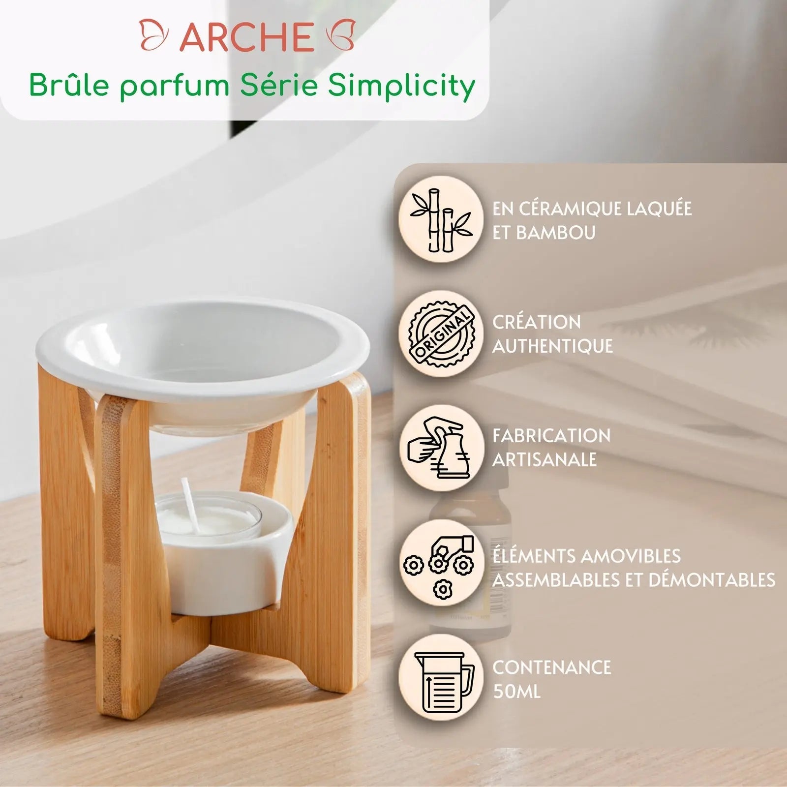 Brûle parfum - Arche - CocoBen's