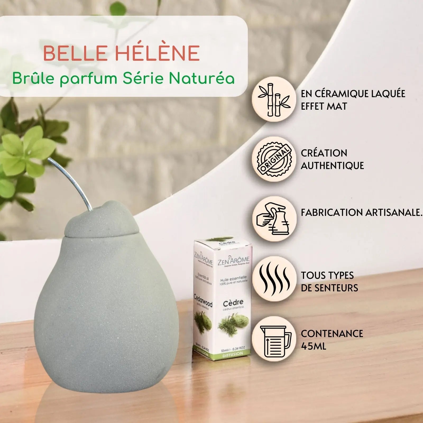 Brûle parfum - Belle Hélène - CocoBen's