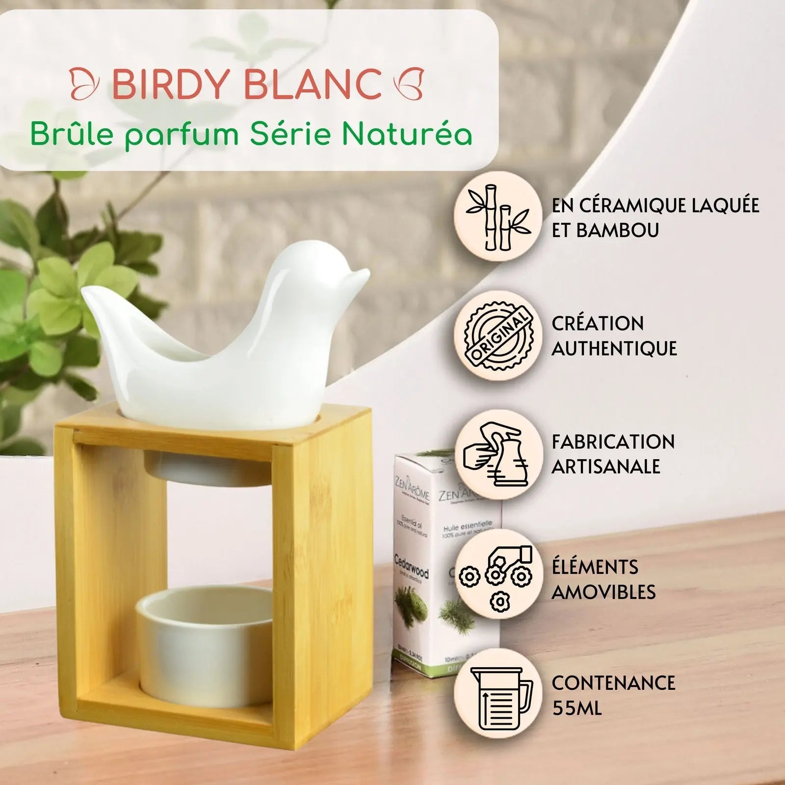 Brûle parfum - Birdy - CocoBen's