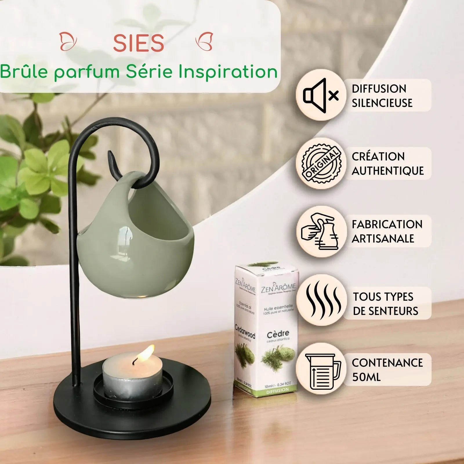 Brûle parfum - Seis - CocoBen's