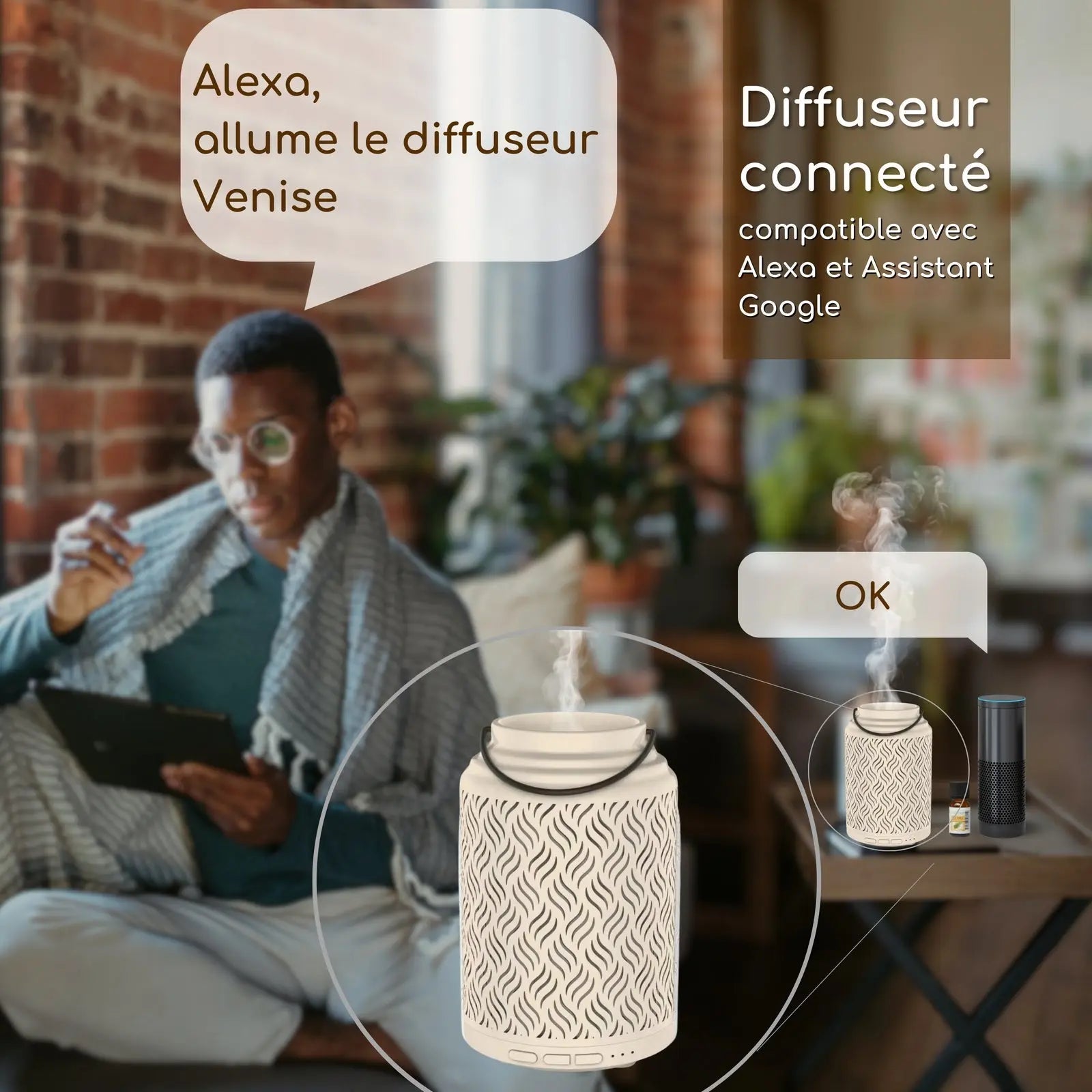 Diffuseur Connecté - Venise - CocoBen's