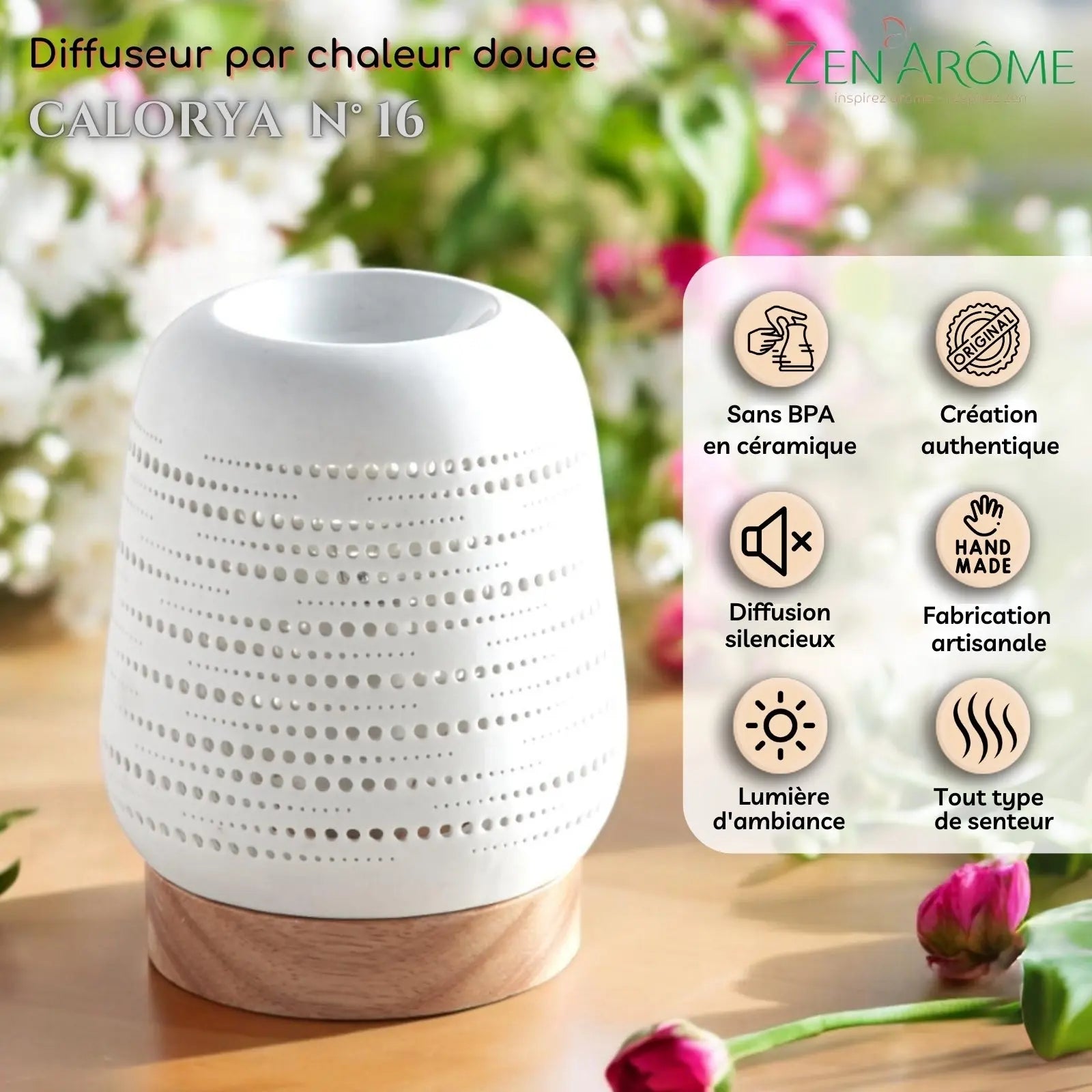 Diffuseur par Chaleur Douce - CALORYA N° 16 - CocoBen's