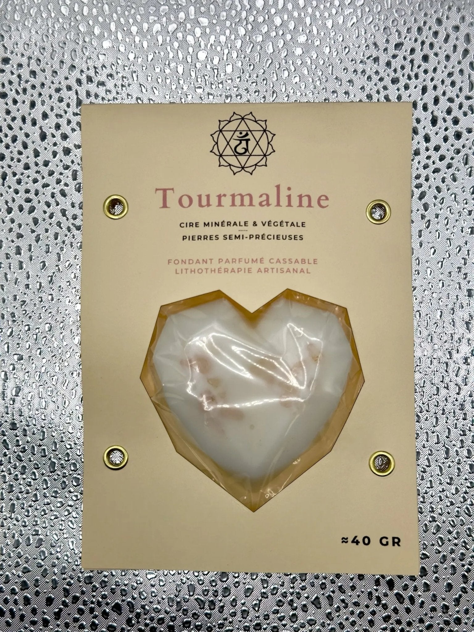 Fondant Lithothérapie - Tourmaline - 40 G - CocoBen's