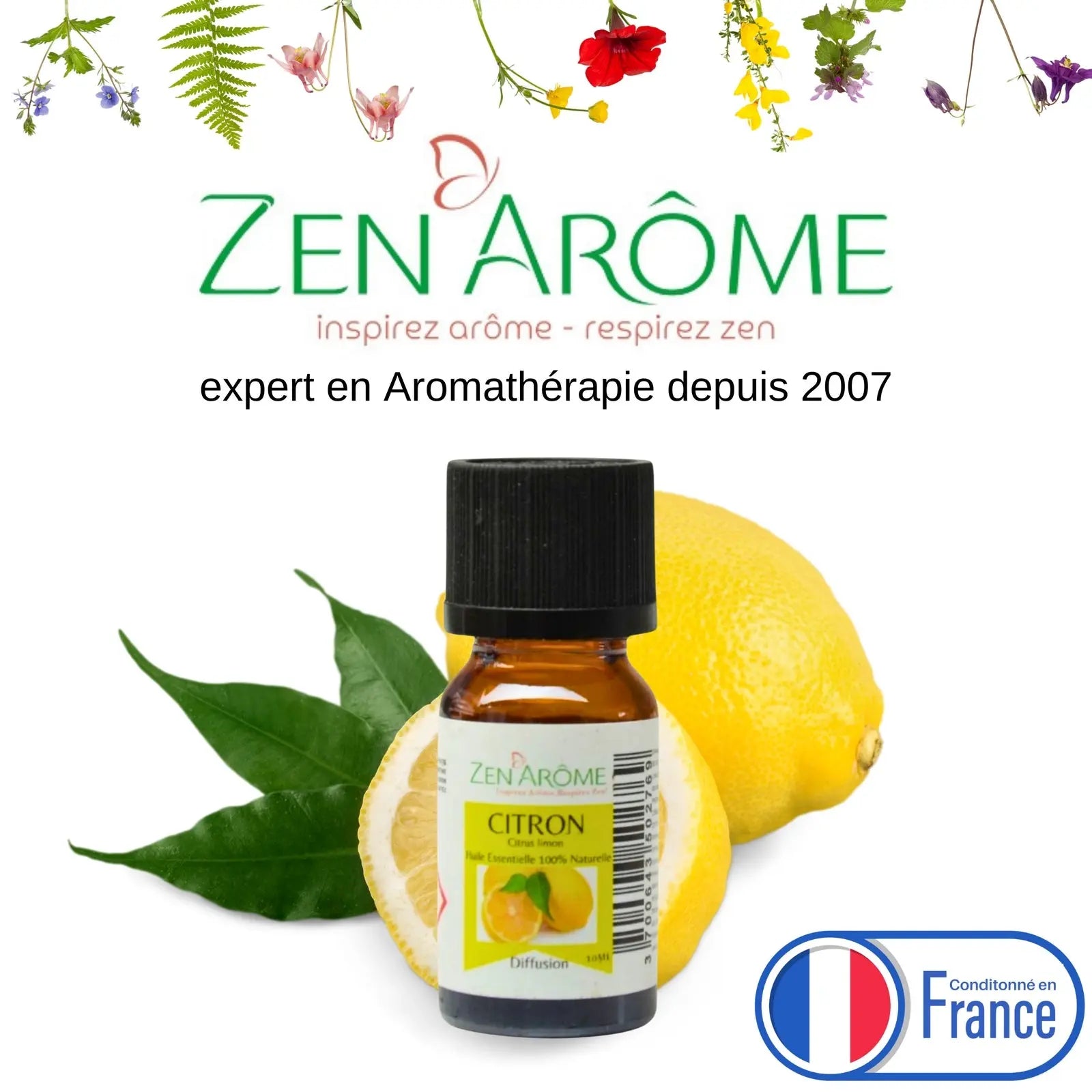 Huiles Essentielles - Citron - 10 ml - CocoBen's