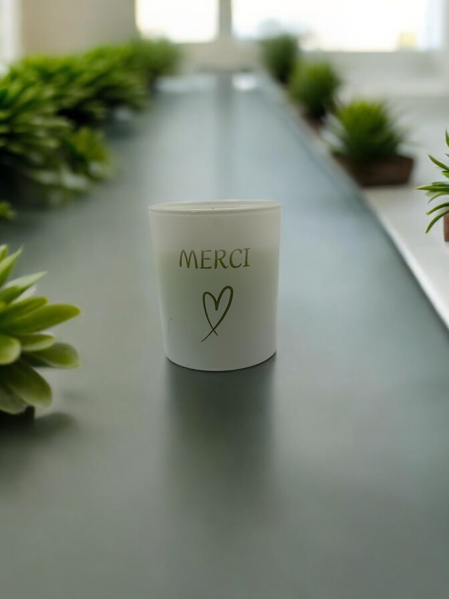 Bougie au parfum de Grasse - Personnalisation au Laser