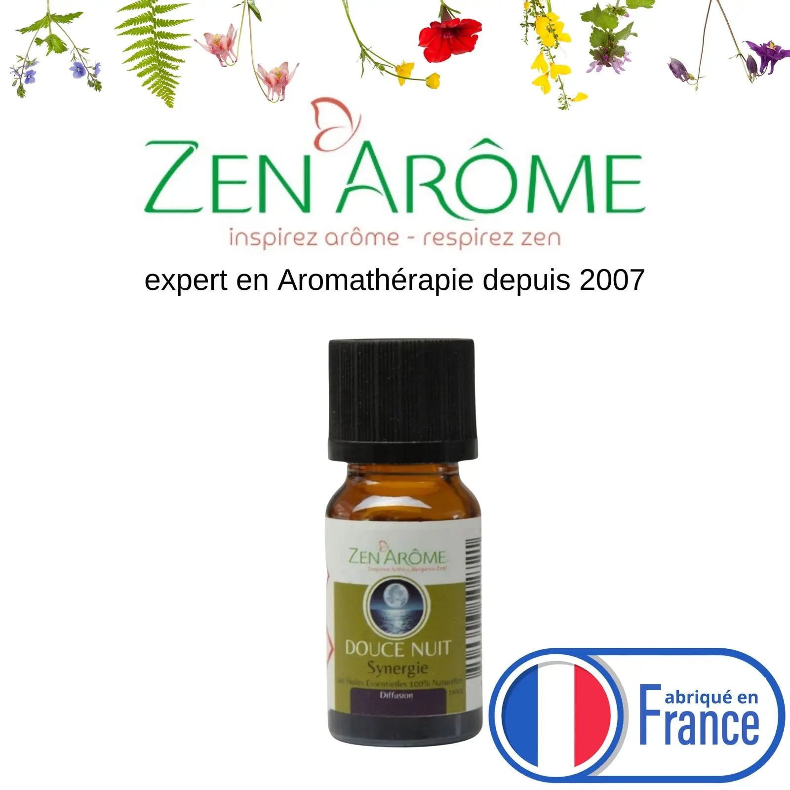 Synergie d'huiles essentielles - Douce Nuit - 10 ml - CocoBen's