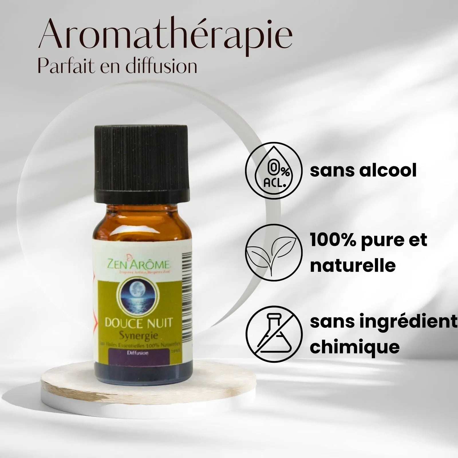 Synergie d'huiles essentielles - Douce Nuit - 10 ml - CocoBen's