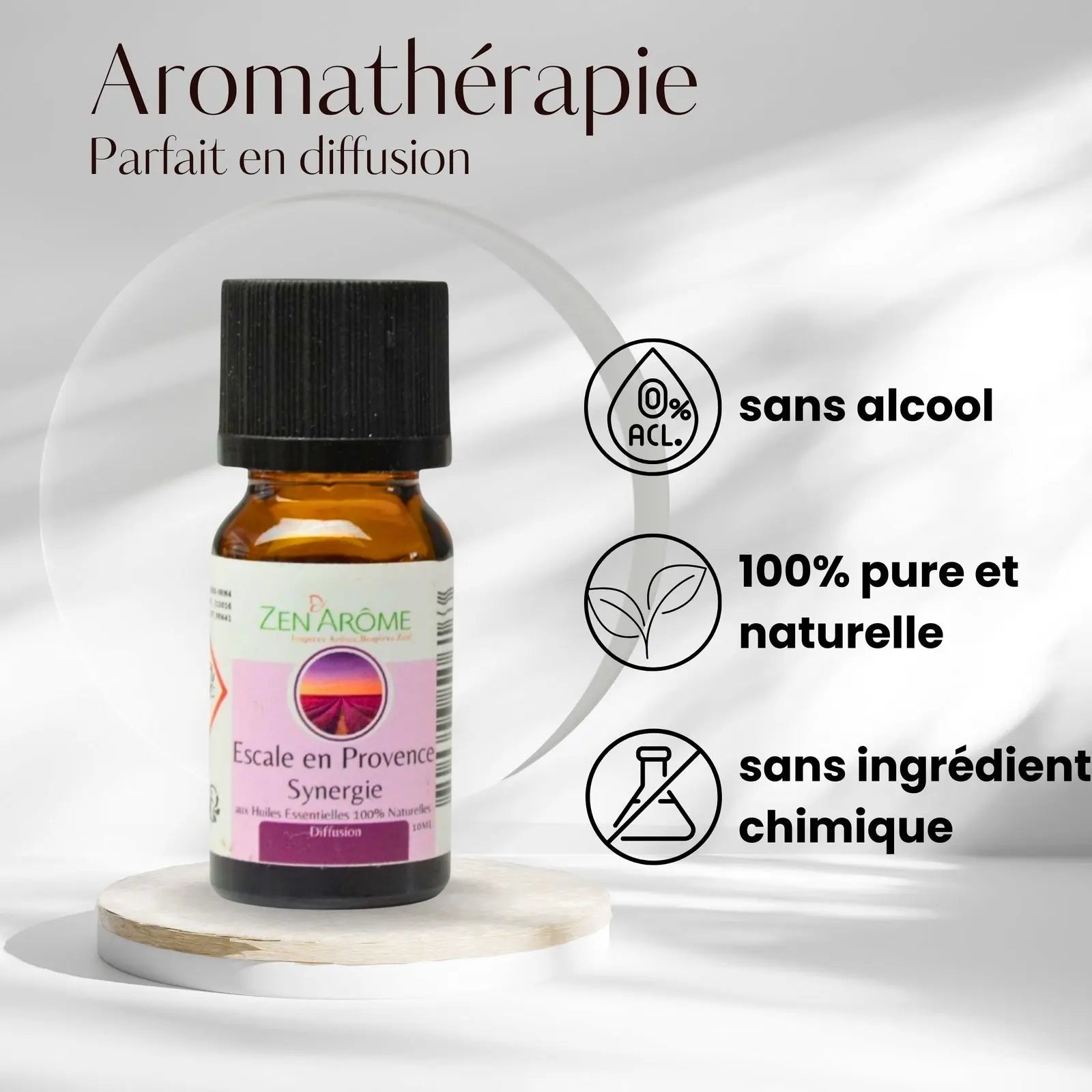Synergie d'huiles essentielles - Escale en Provence - 10 ml - CocoBen's